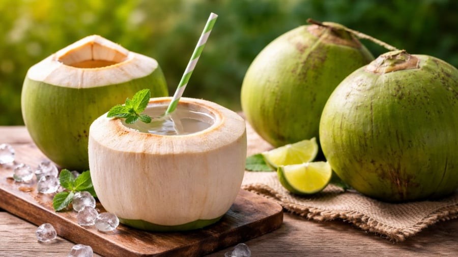 Không phải ai uống nước dừa cũng tốt