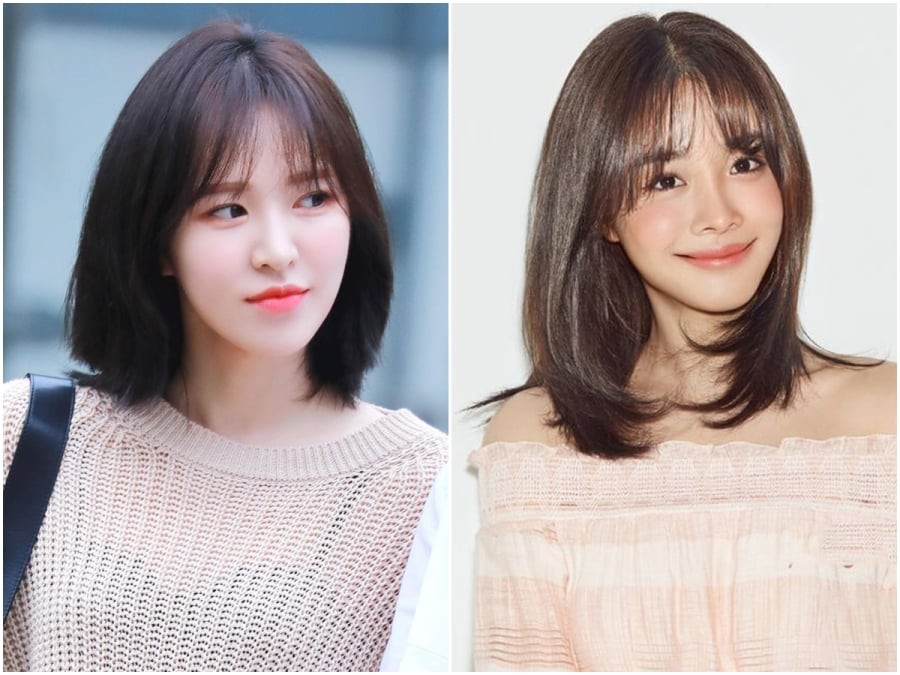 Sự kết hợp giữa tóc ngắn và mái thưa mang lại hiệu ứng vừa trẻ trung vừa “nịnh mặt”. 