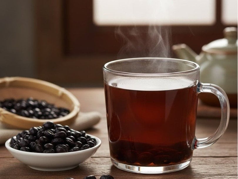 Nước đỗ đen mát - bổ nhưng có 3 người thèm mấy cũng không được uống