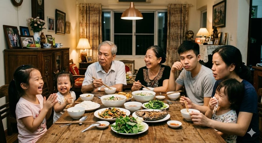 Sự cân bằng giữa lý trí và tình cảm quyết định không khí trong gia đình.