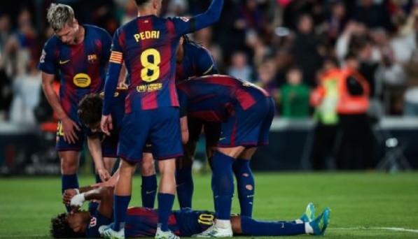 Barca lo ngại Yamal dính chấn thương nghiêm trọng.