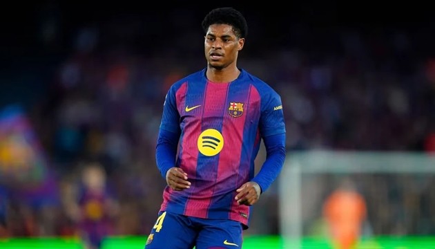 Marcus Rashford đang 