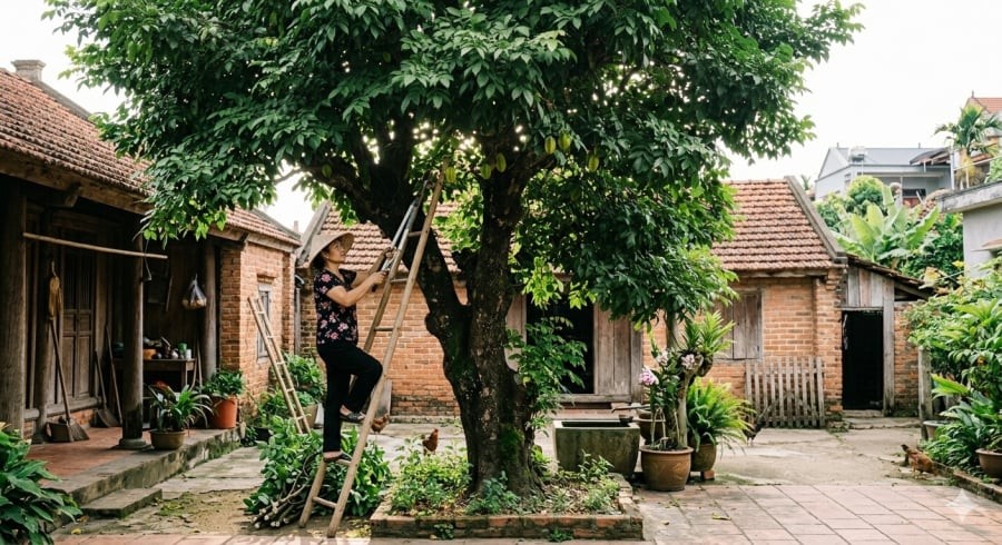 Cắt tỉa đúng cách giúp cây tập trung dinh dưỡng và tăng khả năng đậu quả.