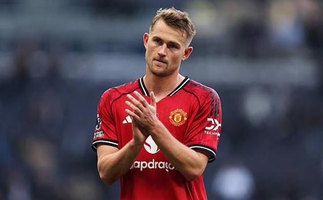 Matthijs de Ligt đã trở lại sân tập của Manchester United.