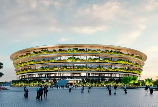 Inside ‘world’s first garden stadium’ being built by England’s Euro 2024 opponents  - Bóng Đá