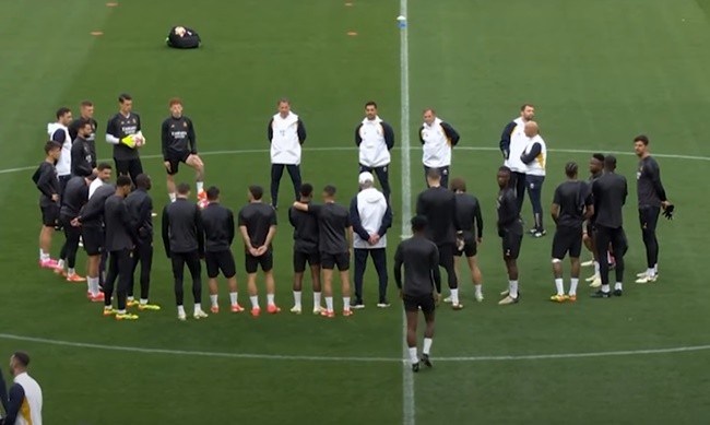 Ảnh Real tập - Bóng Đá