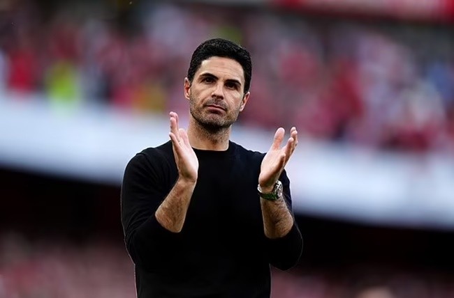 Arteta: Cần 100 điểm để soán ngôi Man City - Bóng Đá