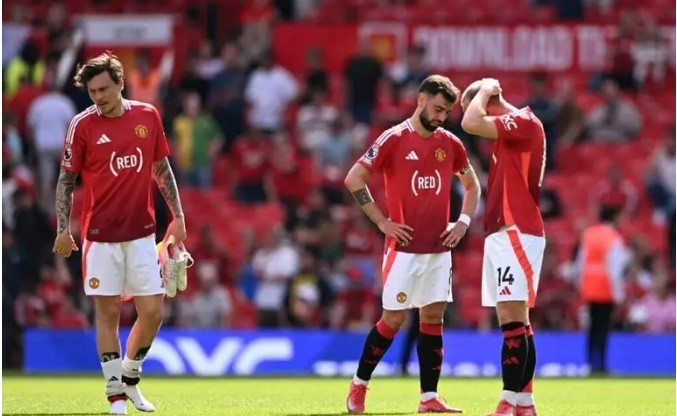 Man Utd đang ngày càng sa sút.
