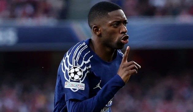 Dembele khẳng định PSG là đội bóng khát khao vô địch Champions League nhất.