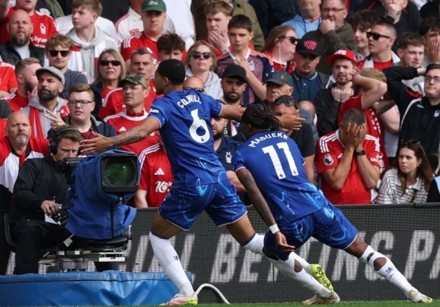 Chelsea đánh bại Nottingham.