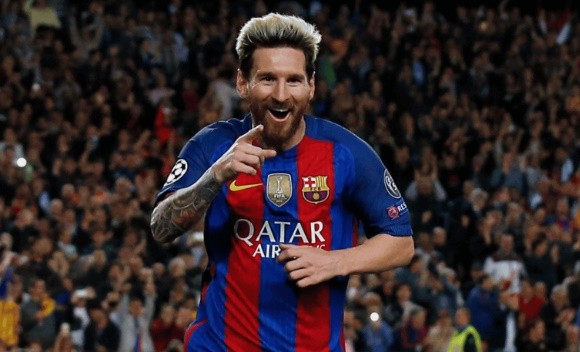 Messi - người luôn tạo ra những chiến tích lịch sử. 