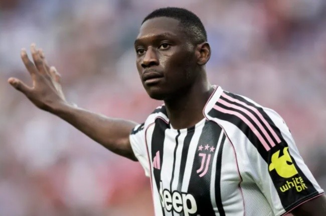 Kolo Muani trong màu áo Juventus.
