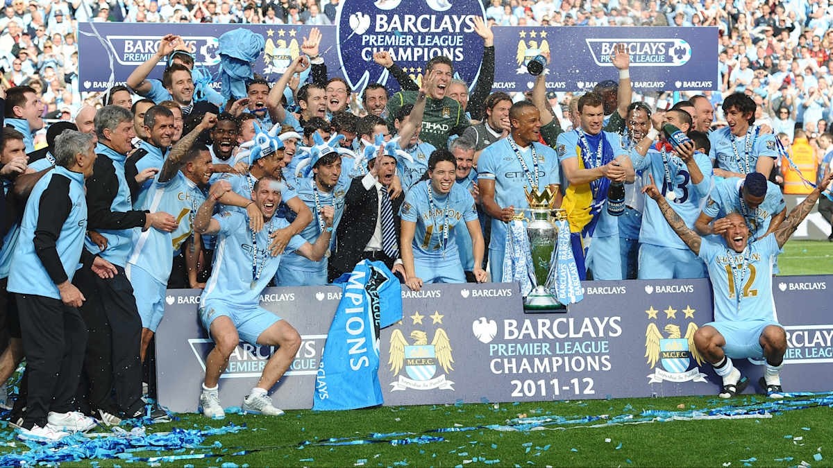 Manchester City vô địch mùa giải 2011/2012 nhờ hơn đối thủ cùng thành phố hiệu số phụ.