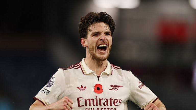 Declan Rice góp công lớn vào chiến thắng của Arsenal.