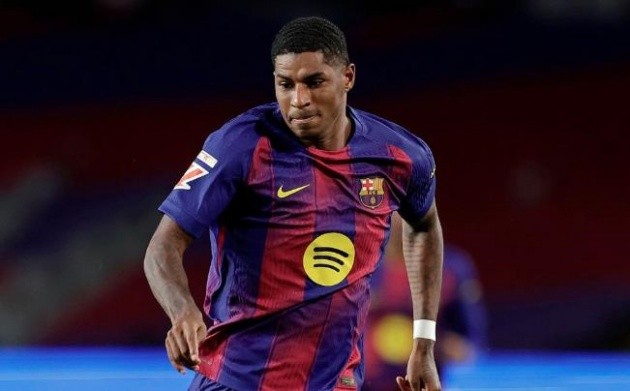 Rashford đang tỏa sáng rực rỡ ở Barcelona.