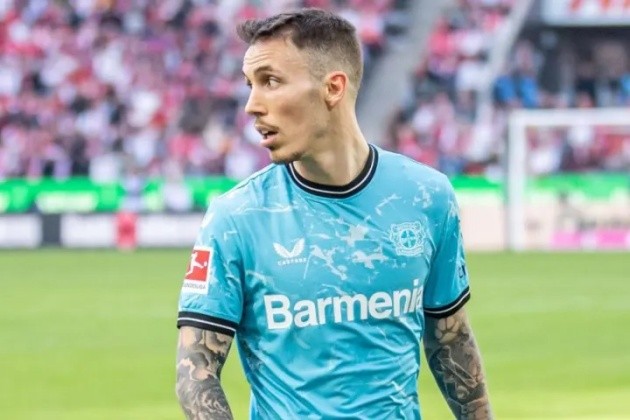 Alejandro Grimaldo BAYER LEVERKUSEN STAR ADMITS HE WOULD BE OPEN TO FOLLOWING XABI ALONSO TO REAL MADRID - Bóng Đá