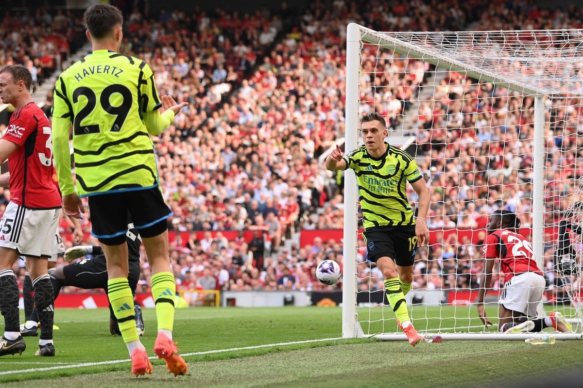 TRỰC TIẾP M.U 0-1 Arsenal (H1): Trossard ghi bàn - Bóng Đá