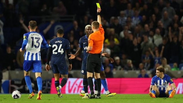 Chelsea break Premier League record for most yellows cards - Bóng Đá