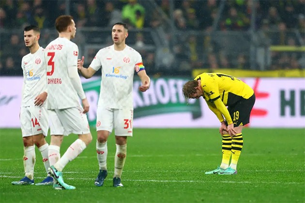  3 điều rút ra sau trận hòa tai hại của Dortmund trước Mainz 05 - Bóng Đá