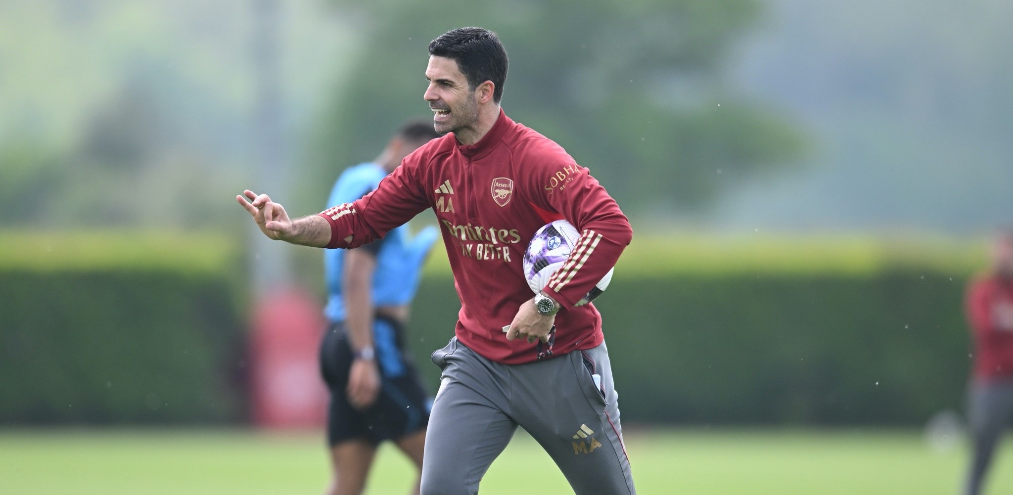 Hình ảnh đáng sợ của Arsenal trên sân tập trước đại chiến M.U - Bóng Đá