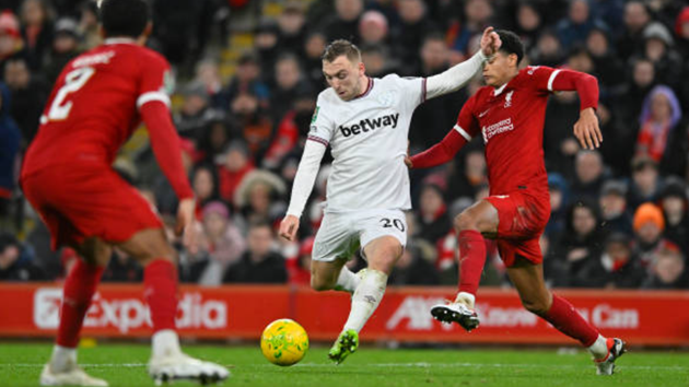 Trút giận lên West Ham, Liverpool hiên ngang tiến vào Bán kết - Bóng Đá