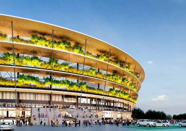 Inside ‘world’s first garden stadium’ being built by England’s Euro 2024 opponents  - Bóng Đá