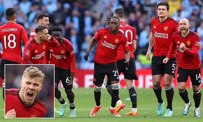 Hojlund chưng hửng vì các đồng đội - Bóng Đá