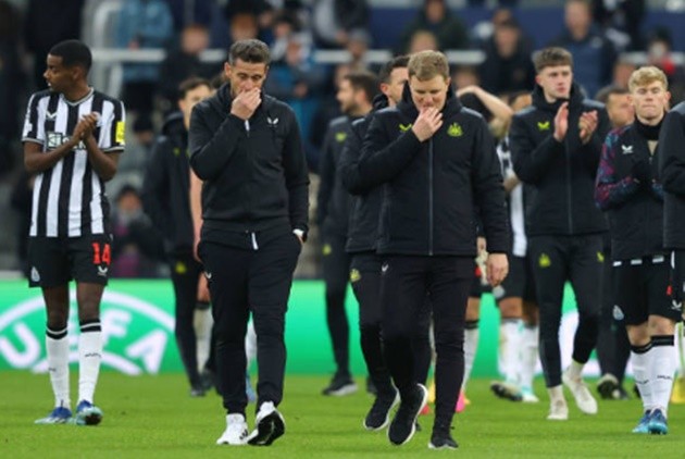Eddie Howe says both he and his Newcastle team are 