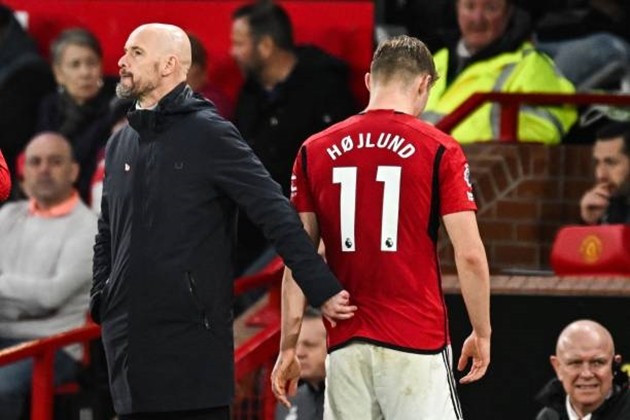 Ten Hag thừa nhận Hojlund chỉ là 
