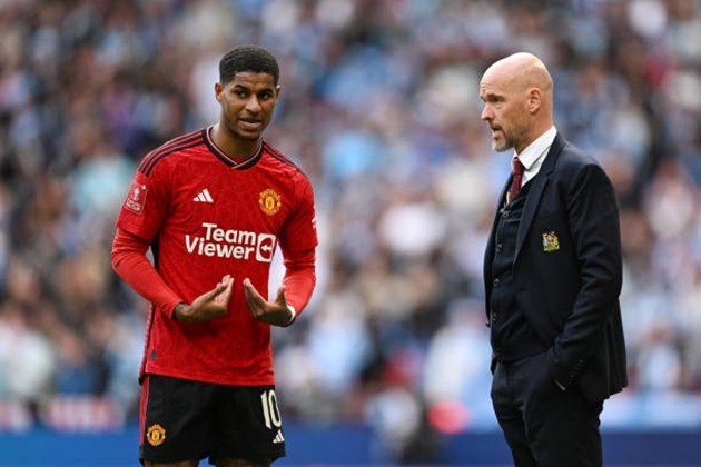 Erik ten Hag thông cảm cho Marcus Rashford - Bóng Đá