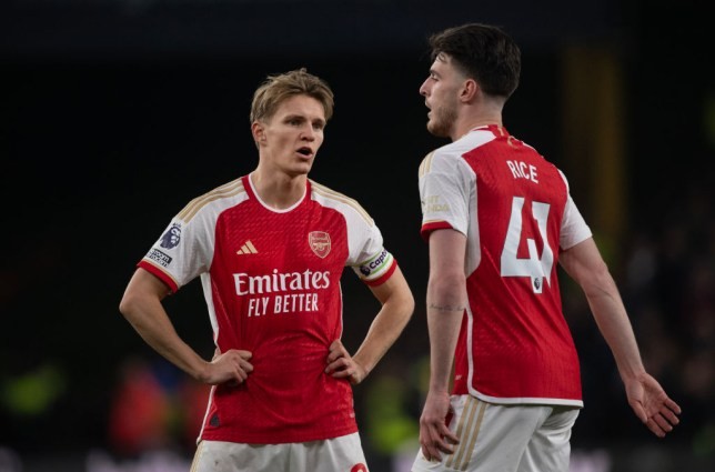 Martin Odegaard hails Declan Rice and sends message to Arsenal fans - Bóng Đá