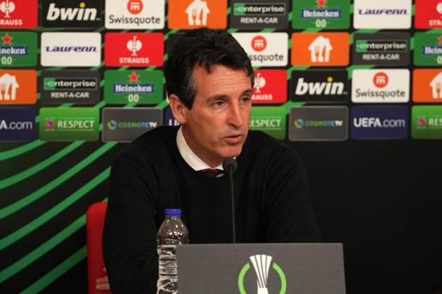 Thua sốc Olympiacos, Unai Emery yêu cầu các học trò 1 điều - Bóng Đá