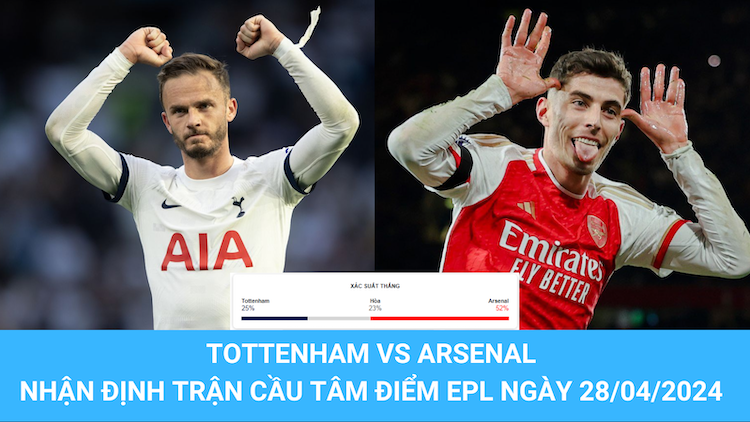 Thánh Iker Soi kèo trận Derby London - 28/04 “Tottenham Vs Arsenal: Buộc phải thắng để nuôi hy vọng” - Bóng Đá
