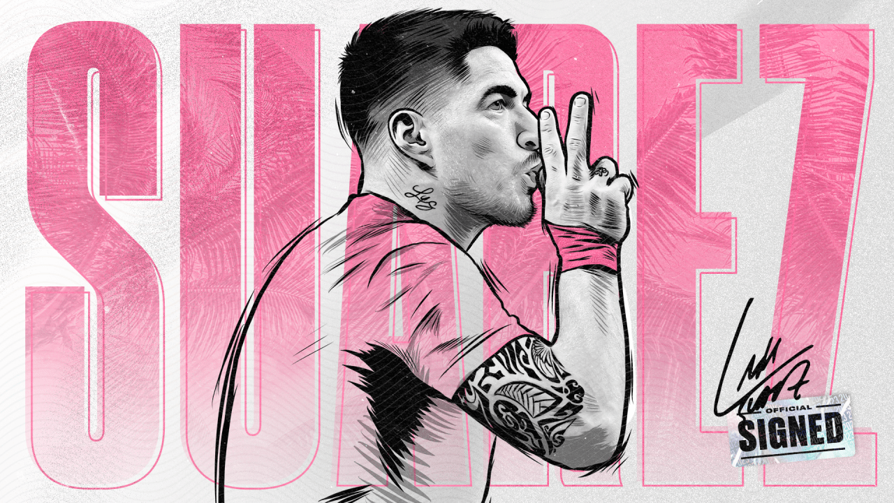 Official: Inter Miami sign Luis Suarez - Bóng Đá