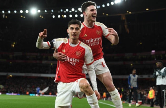 Kai Havertz has completed his evolution into Arsenal's starting striker - Bóng Đá