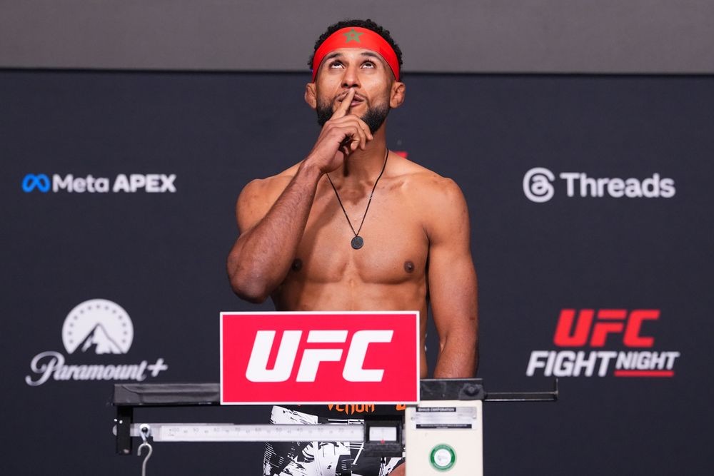 Youssef Zalal trên bàn cân UFC Vegas 116