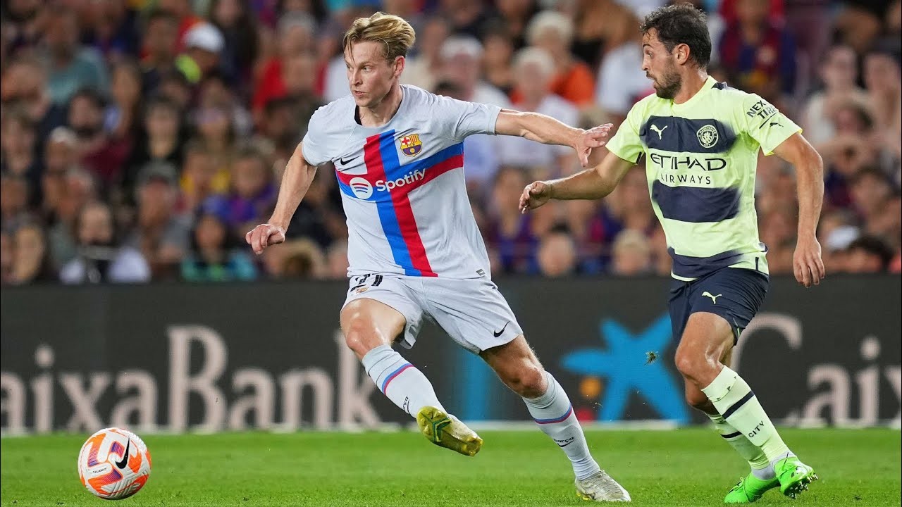 Xavi open to selling Frenkie de Jong for the arrival of Manchester City star - Bóng Đá