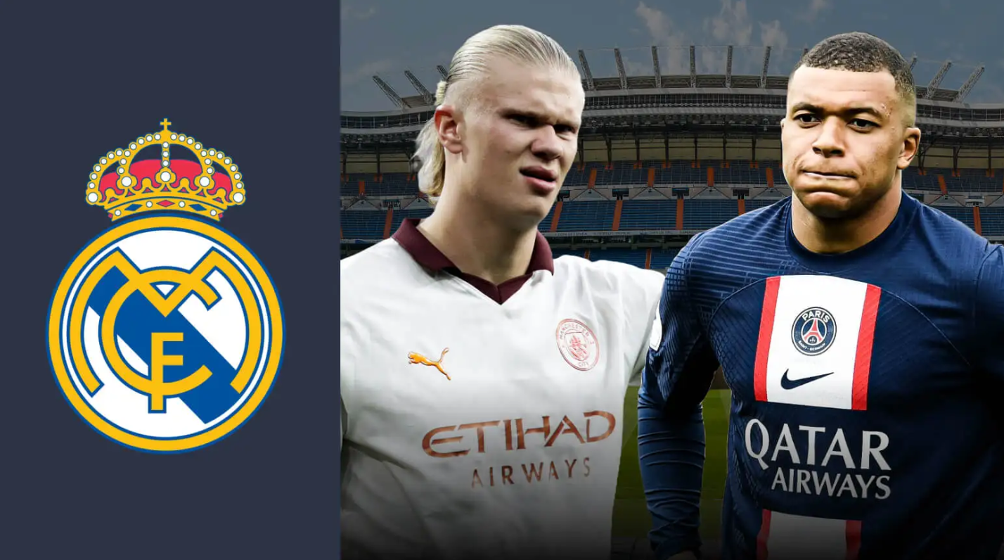 Real cấm các cổ động viên in tên Mbappe và Haaland - Bóng Đá
