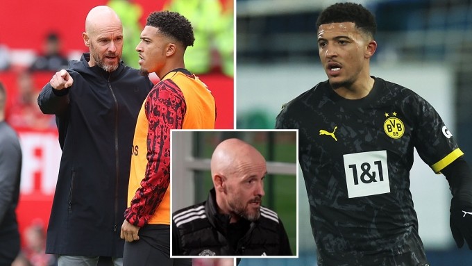 2 viễn cảnh điên rồ nhất giữa Ten Hag và Sancho - Bóng Đá