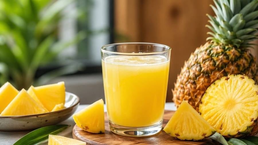 Uống nước dứa đúng cách có thể giúp hỗ trợ giảm cân