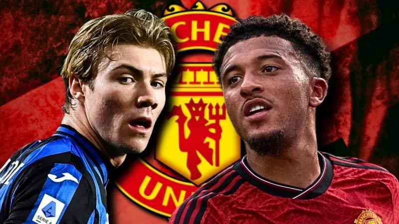 Sancho là đòn đau đối với Hojlund ở Old Trafford - Bóng Đá