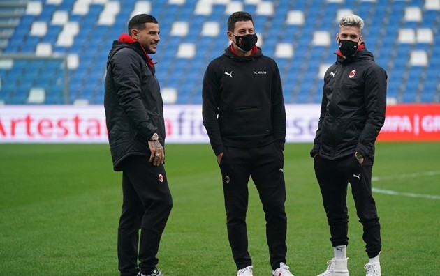 Ảnh trận Sassuolo - Milan - Bóng Đá