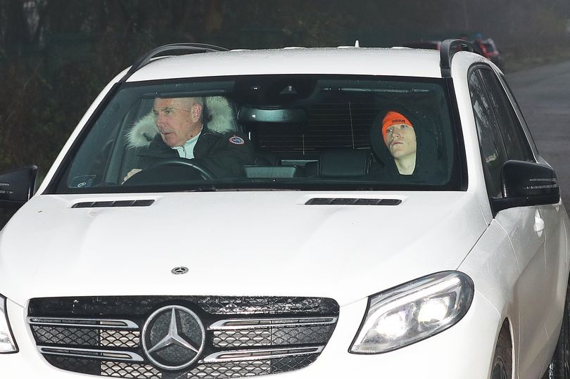 Ảnh tập Man United, Scott McTominay tới đại bản doanh - Bóng Đá