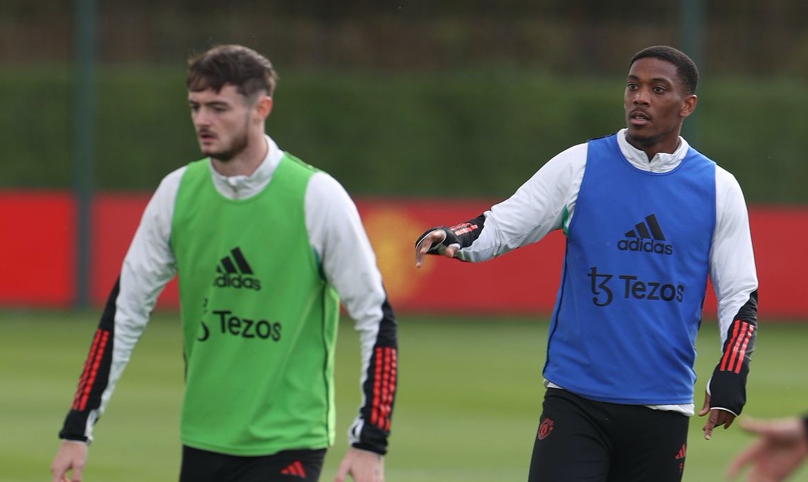 5 điểm nhấn buổi tập Man Utd:  - Bóng Đá