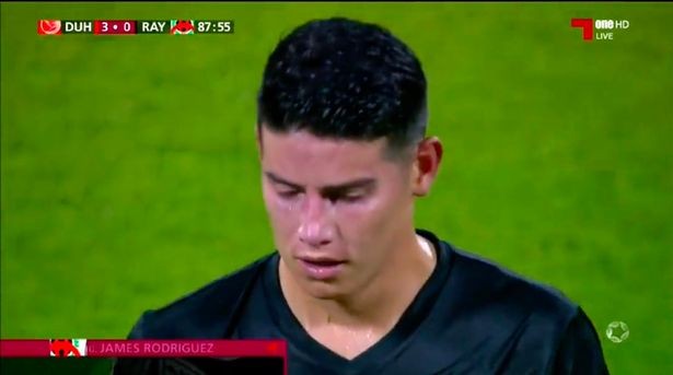 James Rodriguez experienced a nightmare debut - Bóng Đá