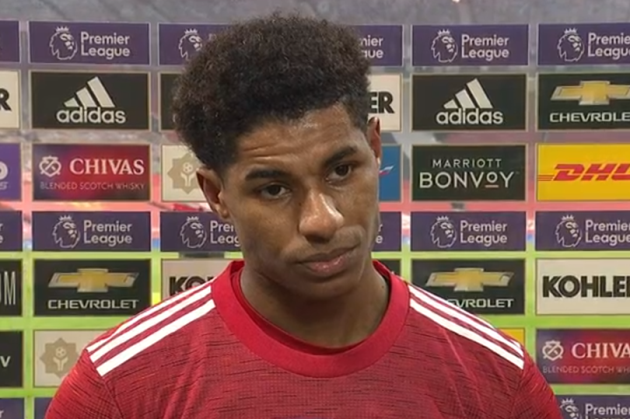 Marcus Rashford reveals secret behind Manchester United winner vs Wolves - Bóng Đá