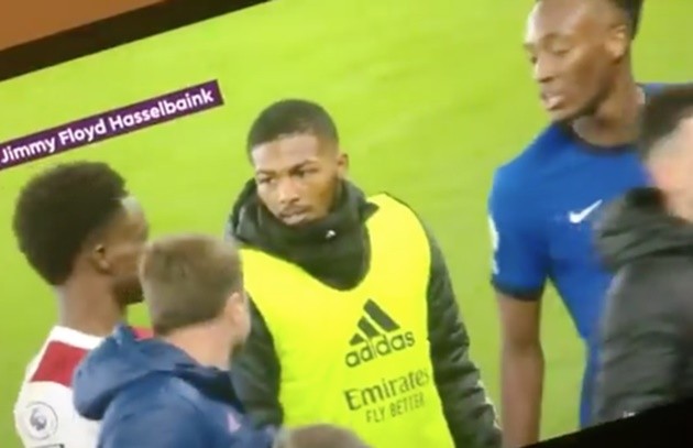 Abraham appeared to say to Saka: “You didn’t mean it, shut up man” - Bóng Đá