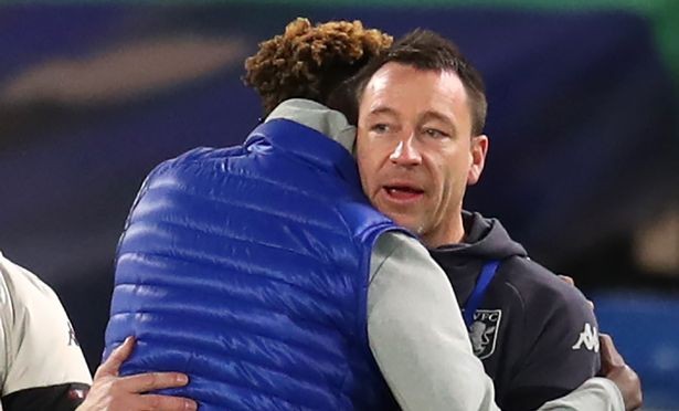 What happened between John Terry and Tammy Abraham before Chelsea drew with Aston Villa - Bóng Đá