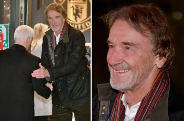 Sir Jim đội mưa đến thăm Old Trafford - Bóng Đá