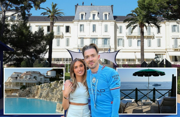 Kỳ nghỉ xa hoa của Grealish và bạn gái - Bóng Đá